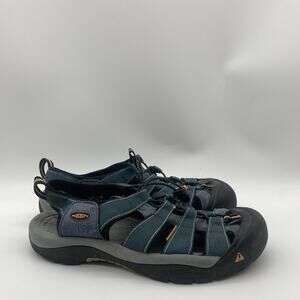 Mens Size 10.5 Keen Hiking Sandals Newport H2 Sport Trail Waterproof Cap Toe